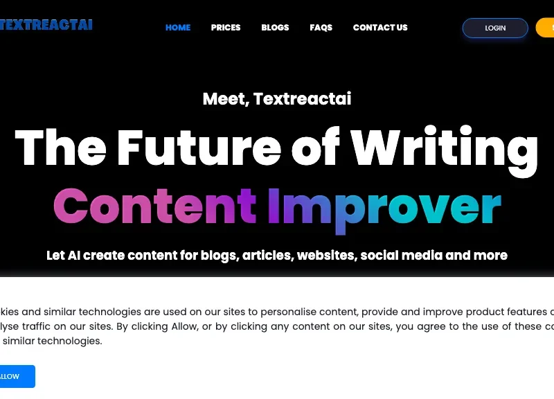 Textreactai