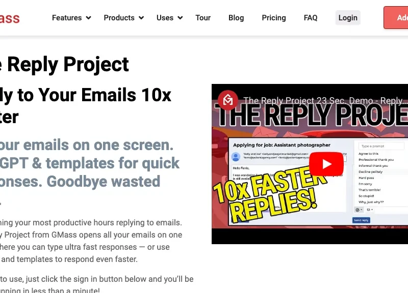 The Reply Project