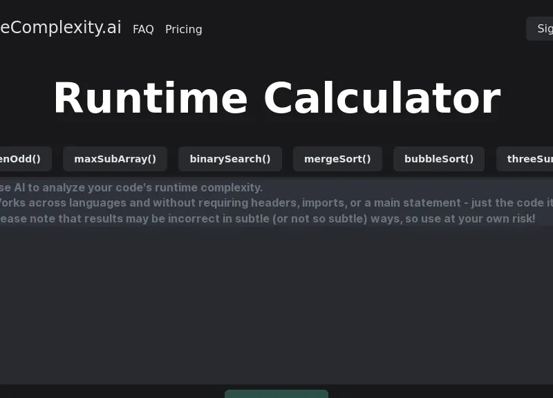 Timecomplexity