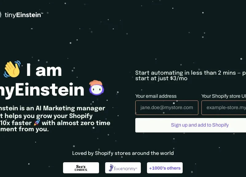 tinyEinstein
