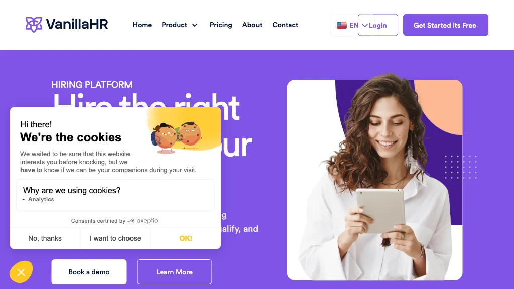 VanillaHR Hiring Platform - LookAITools