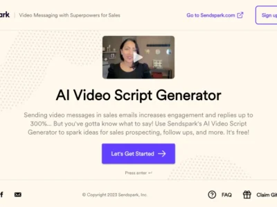 Video script generator