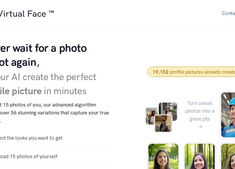 Virtualface.app