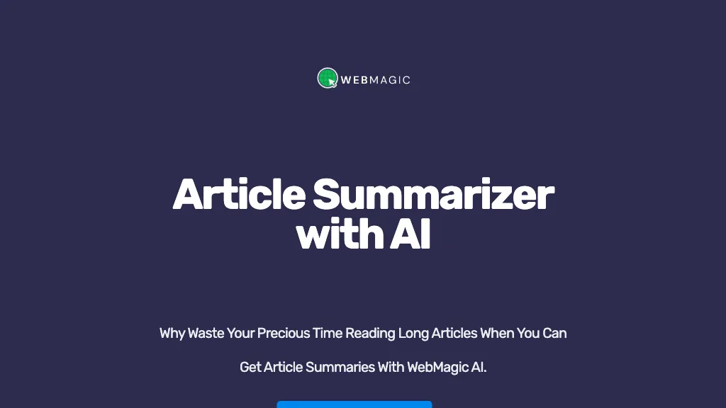 WebMagic AI - LookAITools