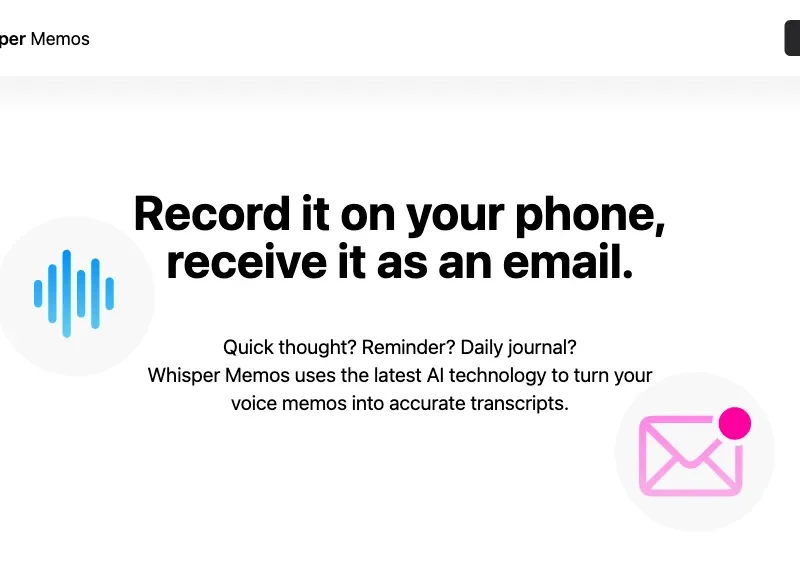 Whisper Memos