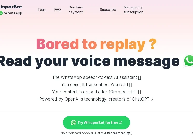 WhisperBot