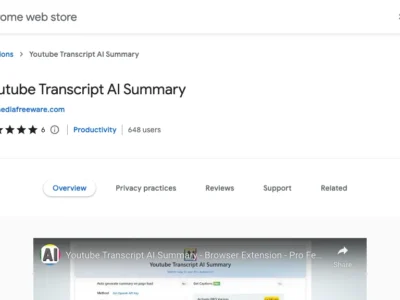 Youtube Transcript AI Summary